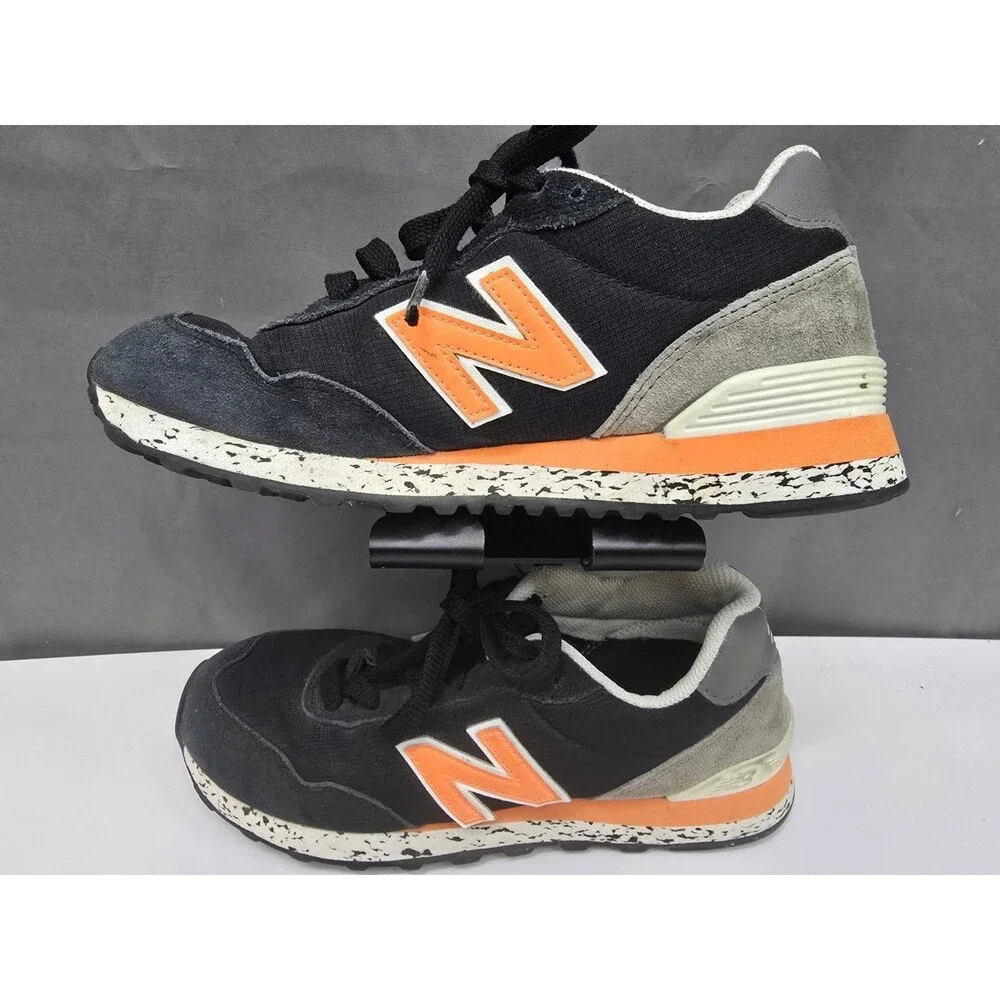 New Balance 515v3 Black Vibrant Orange Men's Size 7 / Women's Size 8.5 ML515BT3